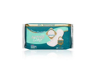 Прокладки Day Spa женские Active Days NormalSoft 20шт (343)