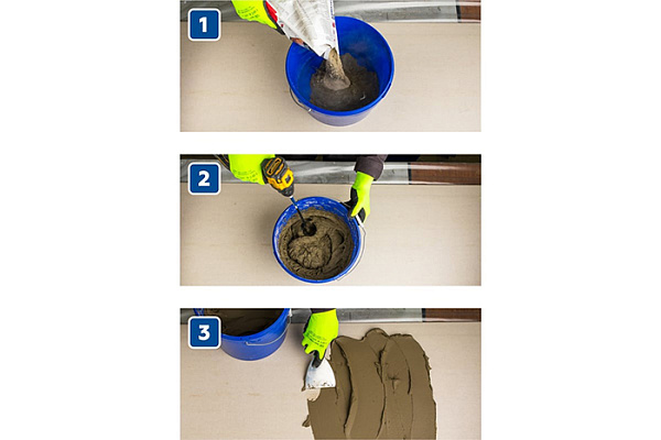 Клей PLITONIT С Мрамор для плитки Белый пакет 4кг (H006387)