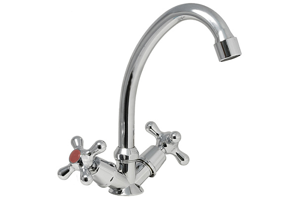 Смеситель для кухни Istok life (Излив-поворотный 25см, Шпилька, без подводки) 712