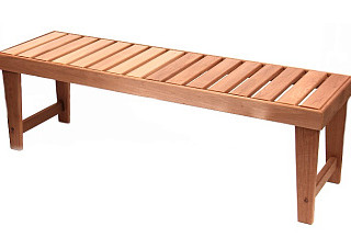 Лавка эконом 1400*400*440 Термо (липа) 