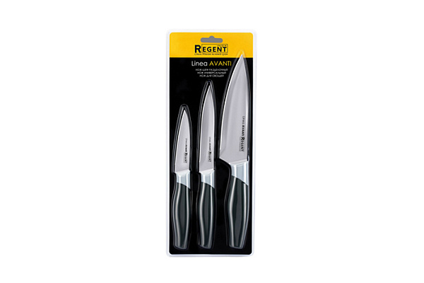Набор ножей 3 предмета Regent Linea Avanti 93-KN-AV-S01
