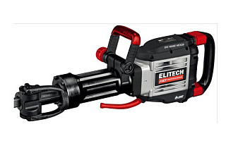 Отбойный молоток ELITECH HD DH 1655E (HEX28, 1600Вт 55Дж, 1450уд/м, AVC, пл.пуск,29кг (E2205.025.01)