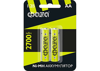 Аккумулятор ФАЗА R6 2700mAh AA BL-2 (кратно 2)