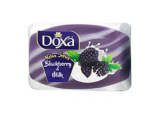 Мыло туалетное Doxa Relax series Blackber&Milk 80г (367)