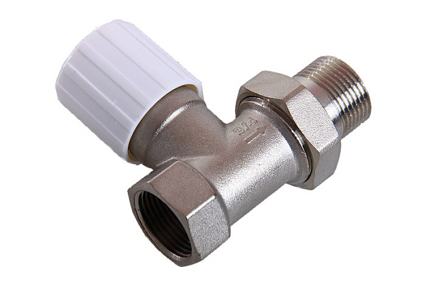 Клапан AQUALINK прямой регулирующий для радиатора с уплотнением ВН-НР ДУ 20 (02596/02674) (80/10) 