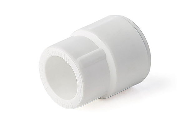 Муфта ПП переходная НАР/ВН 50х40 Lammin БЕЛЫЙ (100/20)