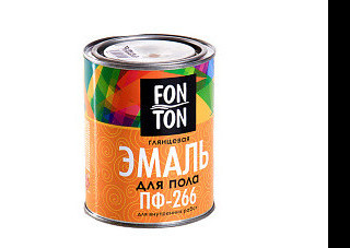 Эмаль ПФ 266 Fon Ton желто-коричневая (0,8кг)