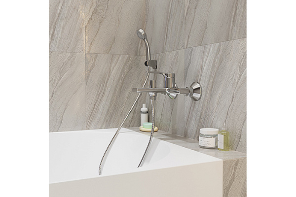 Смеситель для ванны 35k MIXLINE ML40-01 Flat (Латунь, Картридж 35мм)