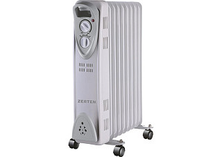 Обогреватель масляный Zerten MRT-20 (9 секций, 2000Вт, площадь обогрева-20м²)