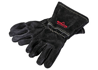 Краги сварщика ELITECH CS-110 спилок, нить kevlar, черные