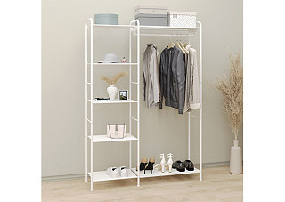 Гардеробная система "Валенсия 1" (VALENCIA 1 clothes rack) (Белый)