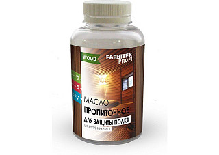 Масло деревозащитное FARBITEX ПРОФИ WOOD для бань и саун (0,5л)
