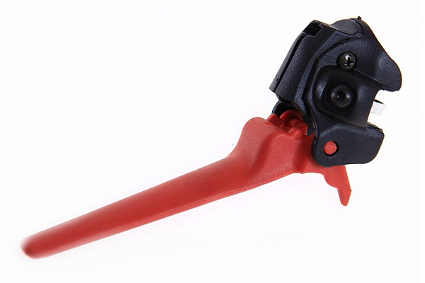 Ручка сцепления SS002 пластиковая КРАСНАЯ