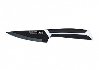 Нож универсальный LARA длина 10,2см.керам.покрытие Black Ceramic (полный блистер) (LR05-26)