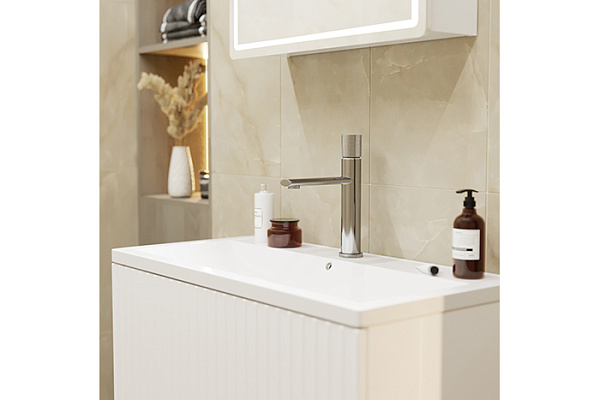 Смеситель для раковины 35k MIXLINE ML40-04 Flat (Латунь,Картридж 35мм)