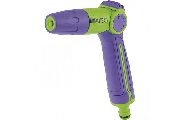 Пистолет-распылитель PALISAD регулируемый, двухкомпонентная рукоятка (65159)