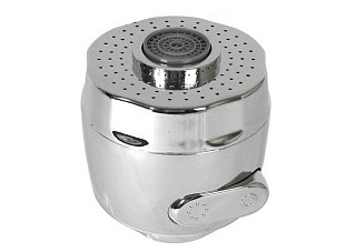 Насадка к гибкому изливу большая хромированная (51815) (МОК)