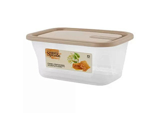 Контейнер для продуктов Sugar&Spice Honey 0,2л прямоугольный латте