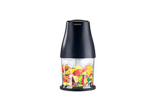 Чоппер Centek CT-1398 400Вт 2 скорости, 3 насадки/режима измельчение /взбитие/ чистка, чаша (800 мл)