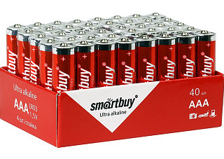 Элемент питания 03 SMARTBUY LR03/40 bulk (40/960) (SBBA-3A40S) (3185)
