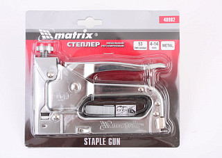 Пистолет MATRIX MASTER скобозабивной метал. (40902)