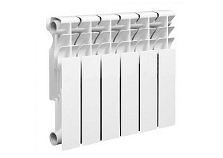 Радиатор алюминиевый Lammin ECO AL350-80 4 секции (420Вт, 430х304х78мм, 3,04кг)