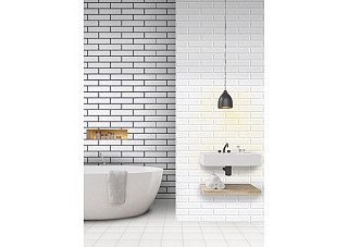 Панель ПВХ фотопечать White Slab (2700х250мм) 8253