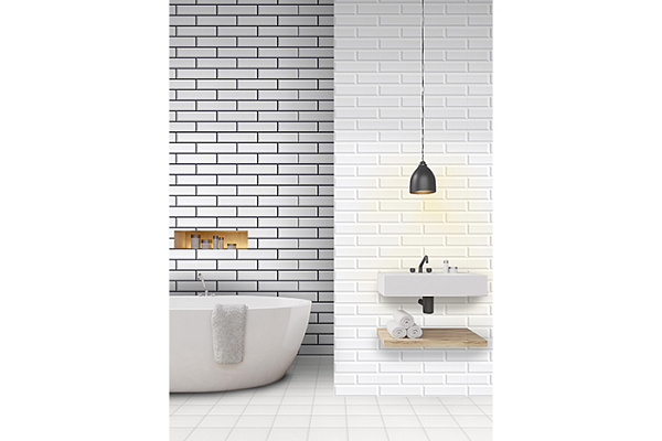 Панель ПВХ фотопечать White Slab (2700х250мм) 8253