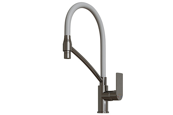 Смеситель для кухни 35к MIXLINE ML26-10 Life (Латунь,Длина излива 23см,Картридж 35мм,б/отв,бок. руч)