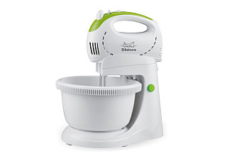 Миксер электрический SAKURA SA-6319CGR с чашей 400Вт, 2,0л