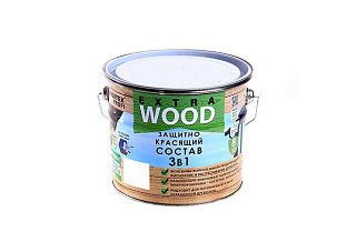 Защитно-красящий состав 3 в 1 FARBITEX PROFI WOOD EXTRA Ваниль (9,0кг)