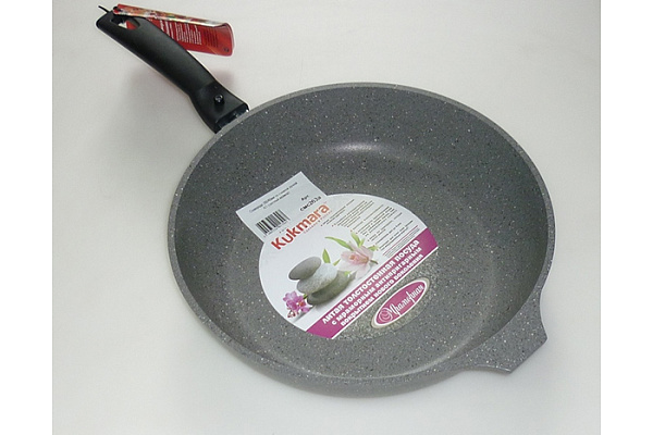 Сковорода 260/60мм.съем.руч.антиприг.покр.(св.мрамор) г.Кукмор арт. смс263а