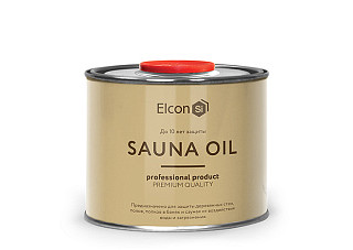 Масло пропиточное для защиты полка Elcon Sauna Oil (500мл)