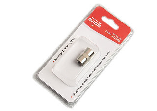 Переходник, 1/4" М -1/4" М ELITECH 0704.022100