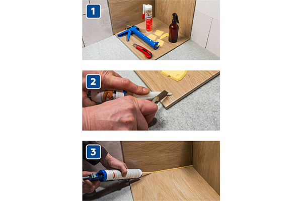 Герметик PLITONIT PlitoSil ШОКОЛАД силикон 310мл (10033)