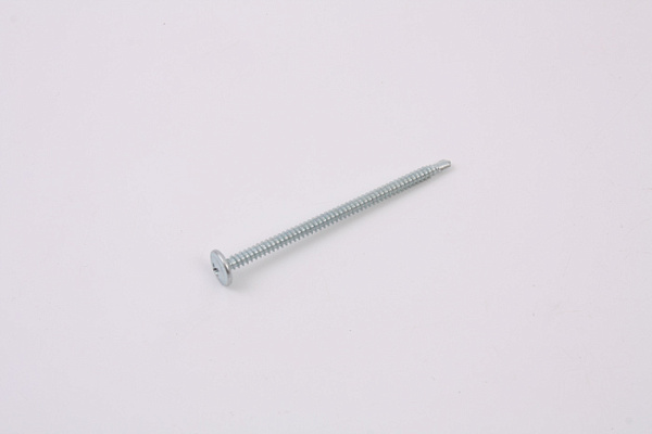 Саморез прессшайба цинк, сверло  4,2* 76