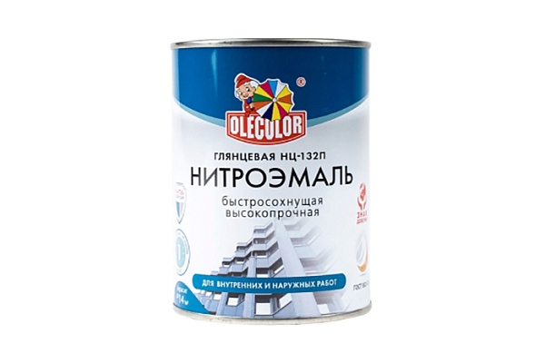 Эмаль НЦ 132П OLECOLOR защитный (0,7кг) 