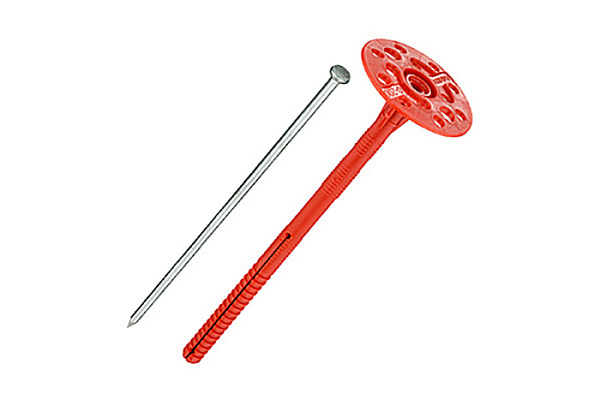 Дюбель для изоляции 10х140мм с мет. гвоздем IZМ