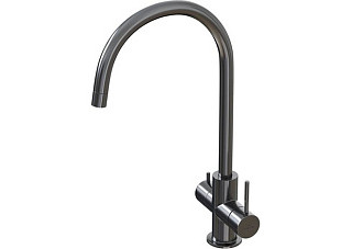 Смеситель для кухни 35k MIXLINE MLSS-03202 СЕРЫЙ подкл.к фильтру