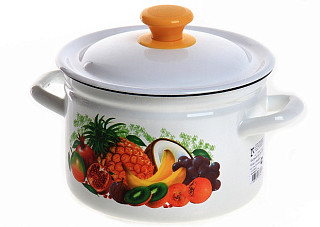 Кастрюля эмалириванная г.Керчь 3,0л (41704-122/6)
