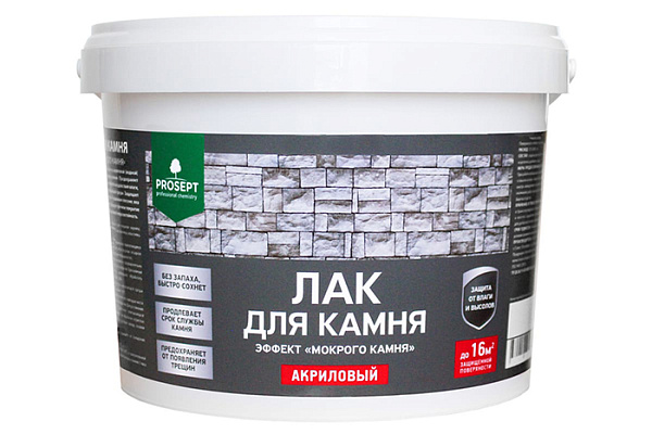 Лак для камня ПРОСЕПТ 0,9л (053-09)