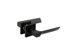 Ручка дверная Нора-М Slim 142К черный (929)