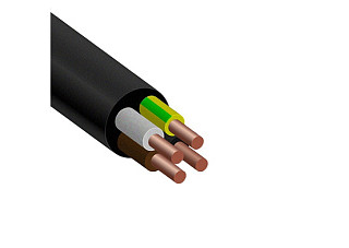 Кабель ВВГнг LS 4х1,5мм ГОСТ (кратно 100)