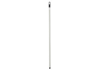 Черенок металл HP-MH01 Happy Panda для швабры и щетки, 110см, серебро-черный