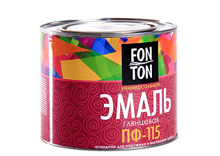 Эмаль ПФ 115 Fon Ton белая (1,8кг)