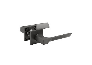 Ручка дверная Нора-М Slim 142К графит (851)