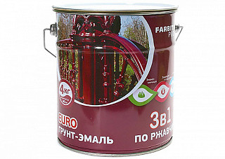 Грунт-эмаль по ржавчине OLECOLOR зеленый (4,0кг) 