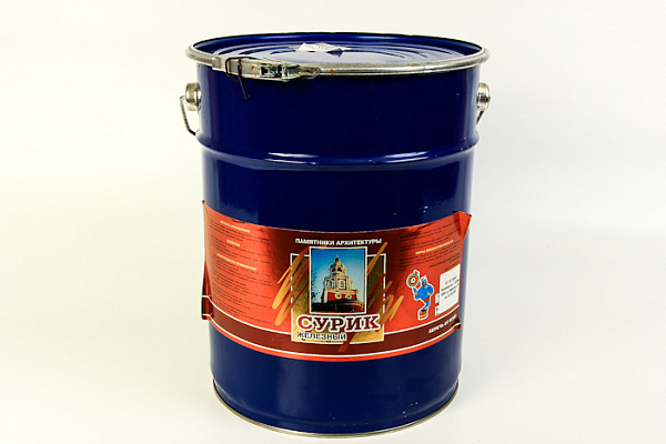 Краска масляная Сурик OLECOLOR красно-коричневый (25,0кг)