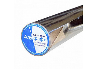 Отражающая изоляция АЛУКРАФТ 120гр.кв.м, рулон (1,2м.х25м/п)