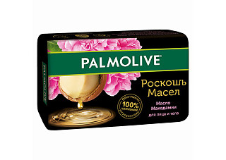 Мыло туалетное PALMOLIVE (ПАЛМОЛИВ) Роскошь Масел с Маслом макадамии 90гр /72/6 (203)